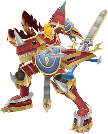 KaiserGreymon full-body artwork