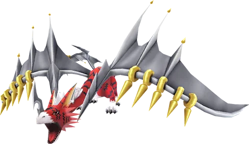 DoruGreymon full-body artwork