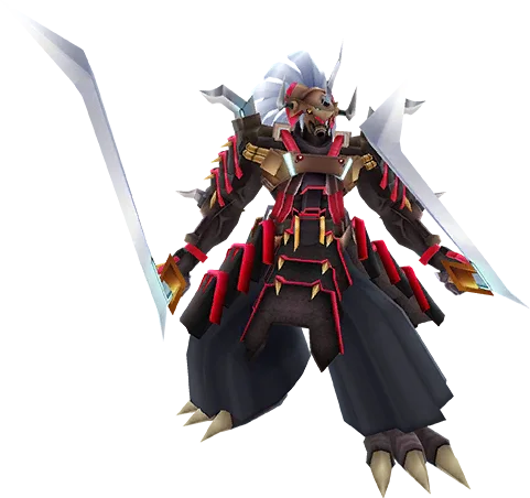 Gaiomon full-body artwork