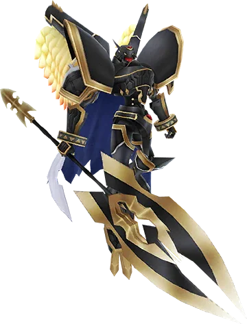 Alphamon Ouryuken full-body artwork