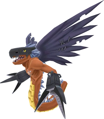 Megadramon full-body artwork