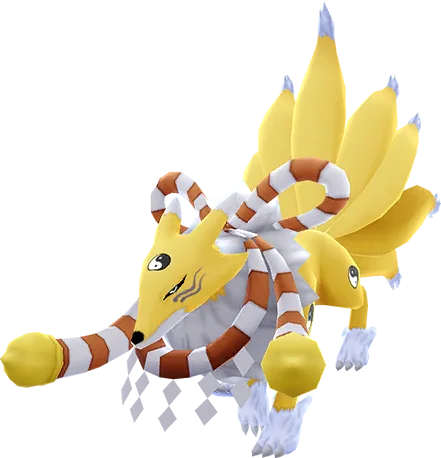 Kyubimon full-body artwork