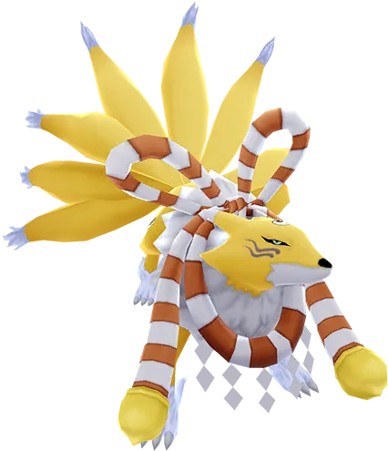 Kyubimon full-body artwork