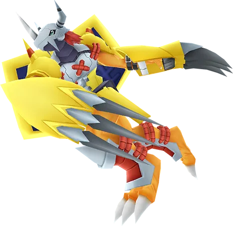 WarGreymon full-body artwork