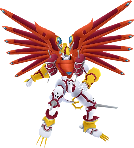 ShineGreymon full-body artwork
