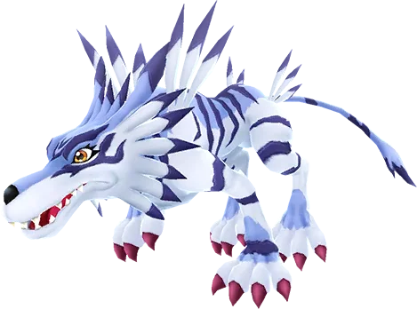 Garurumon full-body artwork