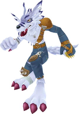 WereGarurumon full-body artwork