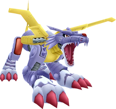 MetalGarurumon full-body artwork