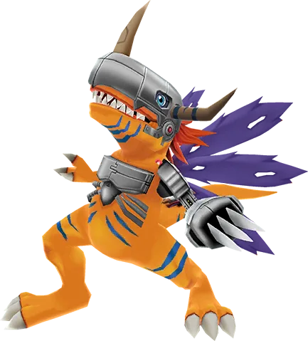 MetalGreymon full-body artwork