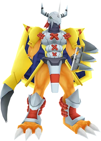 WarGreymon full-body artwork