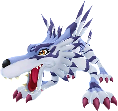 Garurumon full-body artwork