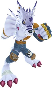 WereGarurumon full-body artwork