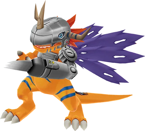 MetalGreymon full-body artwork