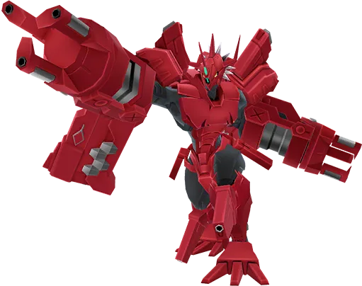 BlitzGreymon full-body artwork