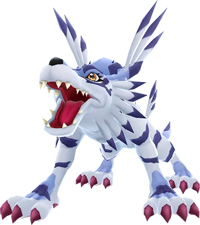 Garurumon full-body artwork