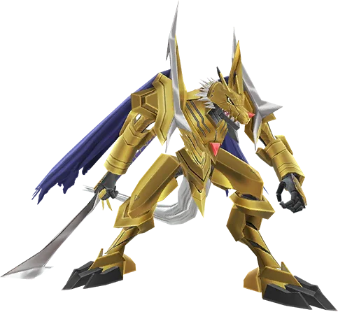 CresGarurumon full-body artwork