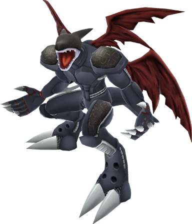 Cyberdramon full-body artwork