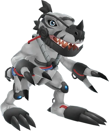 MetalTyrannomon full-body artwork