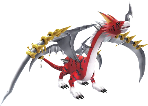 DoruGreymon full-body artwork
