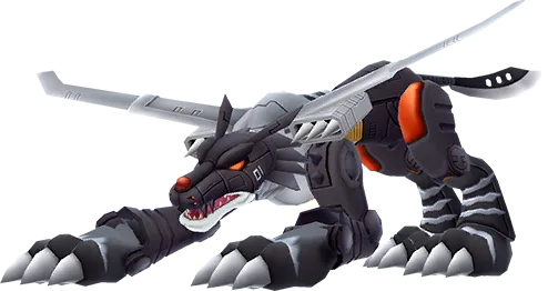 MetalGarurumon (Black) full-body artwork