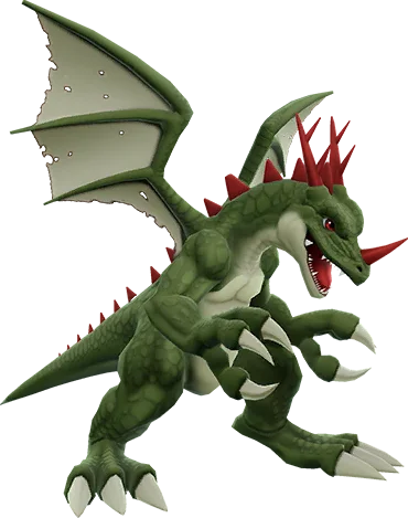 Coredramon (Green) full-body artwork
