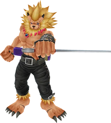 Leomon full-body artwork