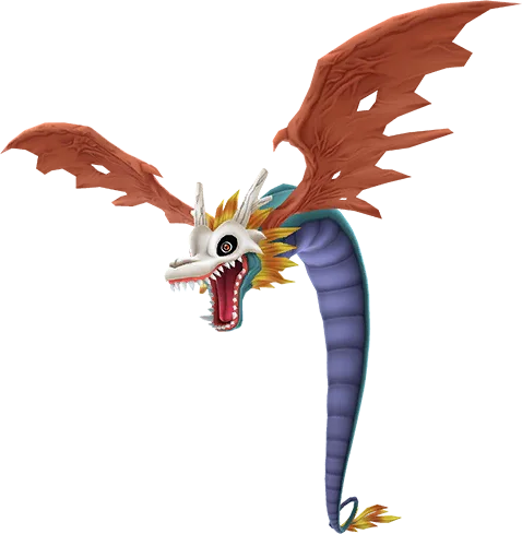 Airdramon full-body artwork