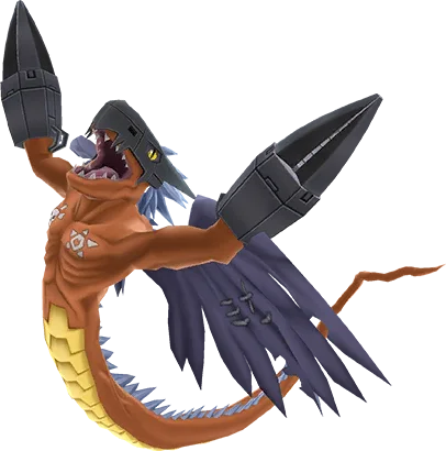 Megadramon full-body artwork