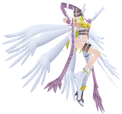 Angewomon full-body artwork