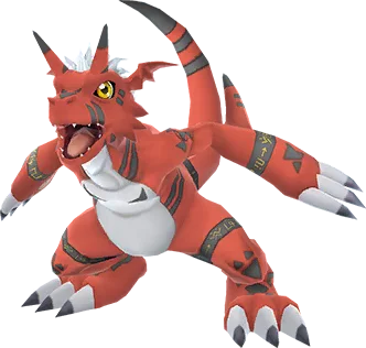 Growlmon full-body artwork