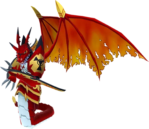 Megidramon full-body artwork