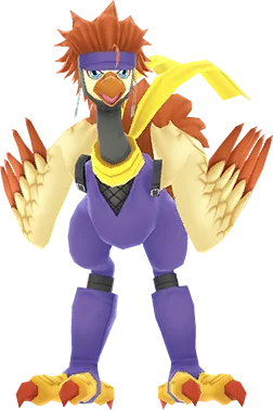Peckmon full-body artwork