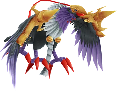 Crowmon full-body artwork