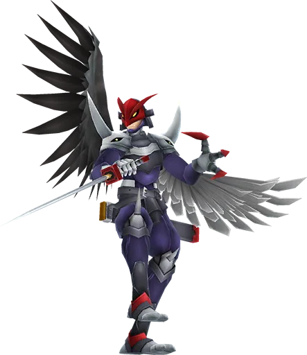 Ravemon full-body artwork