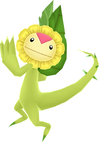 Sunflowmon full-body artwork