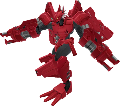 BlitzGreymon full-body artwork
