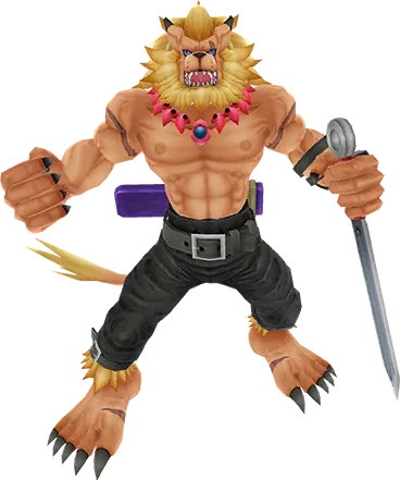 Leomon full-body artwork