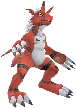 Growlmon full-body artwork
