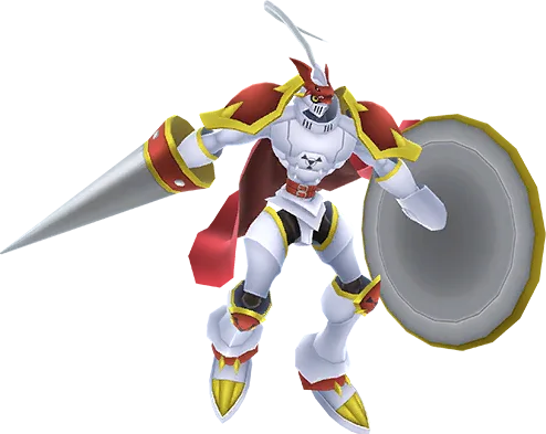 Gallantmon full-body artwork