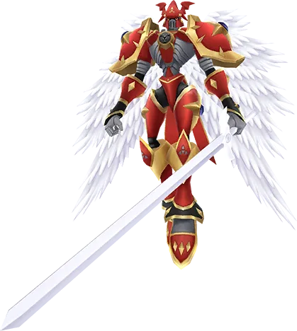Gallantmon CM full-body artwork
