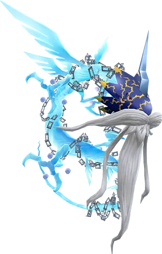 Azulongmon full-body artwork