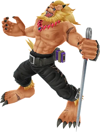 Leomon full-body artwork