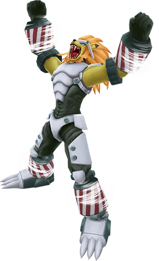 GrapLeomon full-body artwork