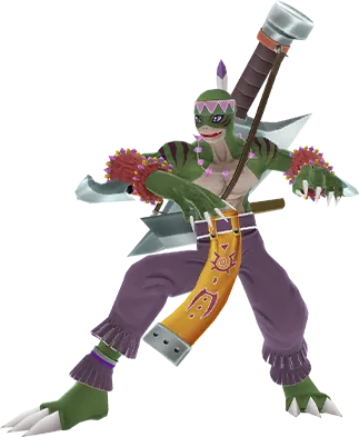 Dinohyumon full-body artwork