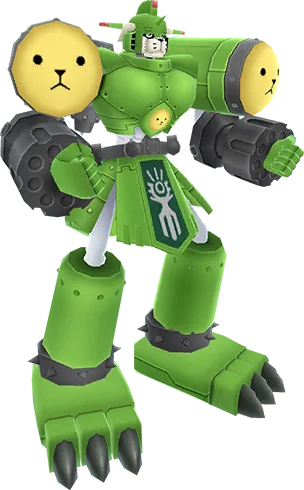 MegaGargomon full-body artwork