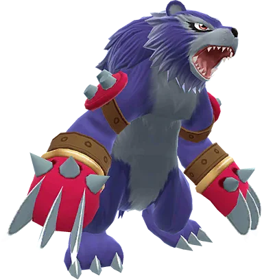 Grizzlymon full-body artwork