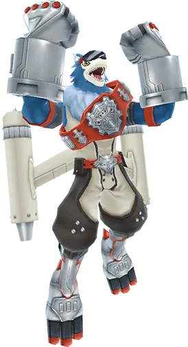 MachGaogamon full-body artwork