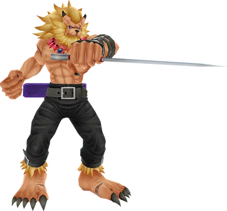 Leomon full-body artwork