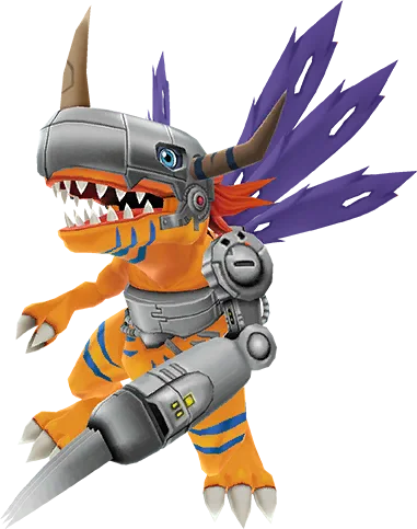 MetalGreymon full-body artwork