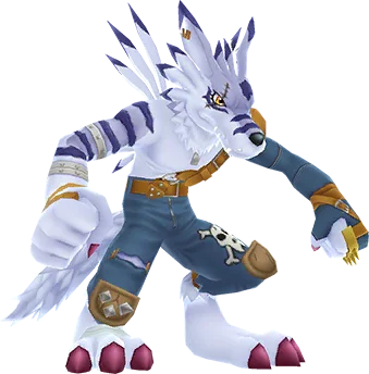 WereGarurumon full-body artwork
